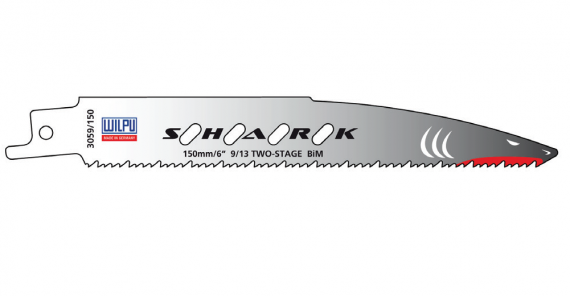Panza Bi-Metal pentru fierastrau sabie pentru lemn, lemn cu cuie, metale neferoase / 20 bucati, dimensiune 150 x 19 x 0.9 mm