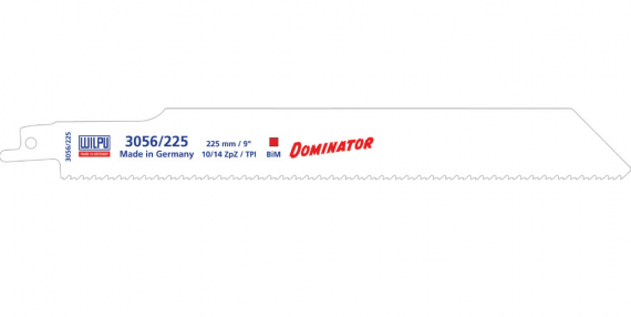 Panza Bi-Metal pentru fierastrau sabie pentru lemn cu cuie si metal / 5 bucati, dimensiune 225 x 25 x 0.9 mm