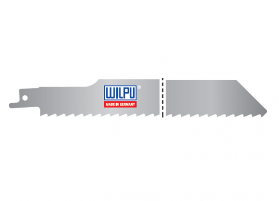 Panza INOX  pentru fierastrau sabie pentru alimente inghetate, dimensiune 300 x 25 x 1.25 mm
