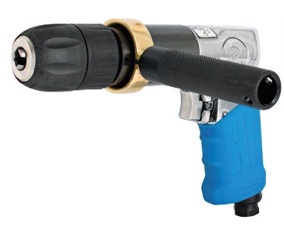Pistol pneumatic de gaurit cu maner lateral
