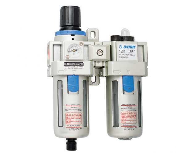 Filtru regulator si ungator pneumatic 3/8”