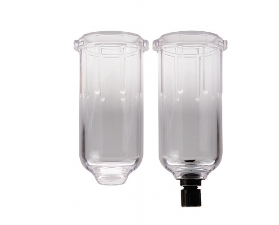 Set de pahare pentru filtru regulator si ungator pneumatic 1/2” si 3/8”