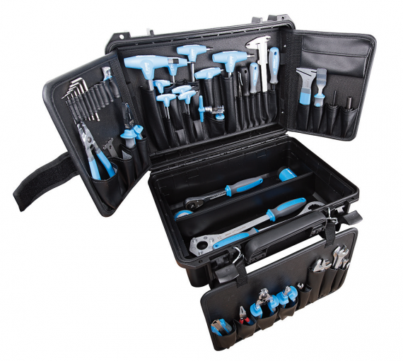 Set de scule de bicicleta 1600PROKIT in valiza