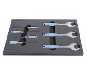 Set de scule de bicicleta in modul spuma SOS / 7 piese