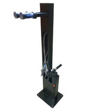 Stand pentru reparare biciclete Fix it yourself cu pompa din otel inoxidabil