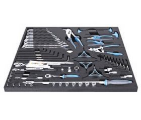 Set de scule de bicicleta 4 in modul spuma SOS pentru 2600A sau 2600C / 68 piese