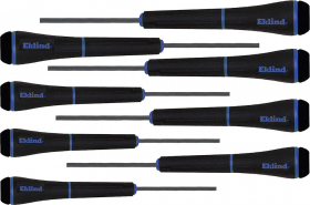 Set surubelnite cu profil hexagonal, cap rotativ/ 8 piese