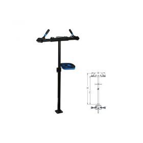 Stand pentru reparare biciclete cu doua falci si piulita reglabila fara farfurie plata