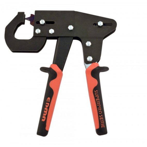 Cleste pentru sertizat profile metalice de gips-carton, utilizare cu o mana
