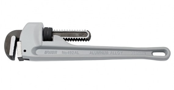 Cleste industrial pentru tevi din aluminiu, dim. 2.1/2"
