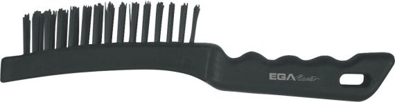 Perie de sarma INOX  4 randuri cu maner plastic