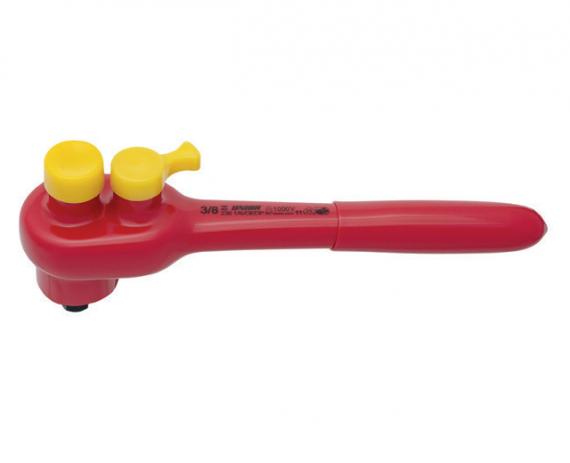 Antrenor cu clichet reversibil 3/8" izolat la 1000 V