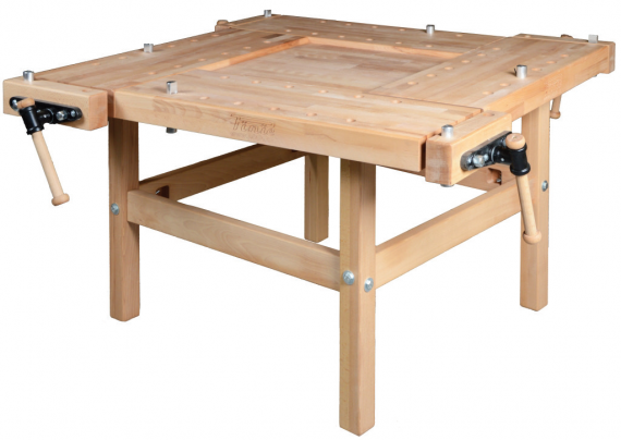 Tejghea de tamplarie scolari, dim. 1450 x 1450 x 850 mm