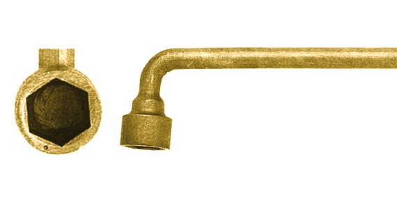 Cheie tubulara pipa, dimensiune 8 mm