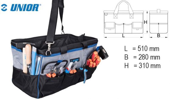 Set scule izolate la 1000 V BASIC in geanta textila