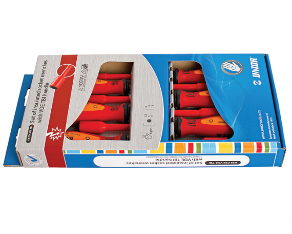 Set de surubelnite izolate cu cap tubular