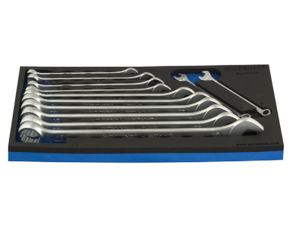 Set de chei combinate varianta lunga in modul SOS / 12 piese