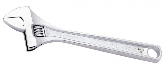 Cheie reglabila cu rola cu inel pentru carabiniera, dimensiune 450 mm