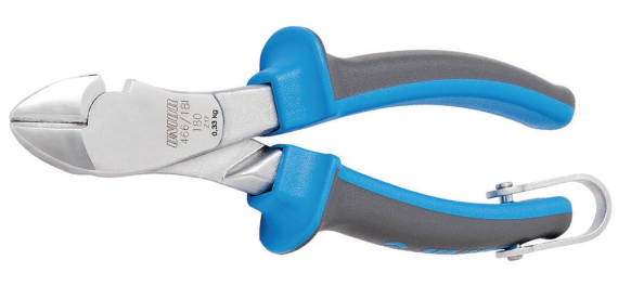 Cleste tais lateral pentru conditii grele cu inel pentru carabiniera, L 160 mm
