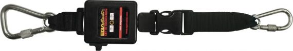 Dispozitiv retractabil de sustinere cu carabiniere din otel