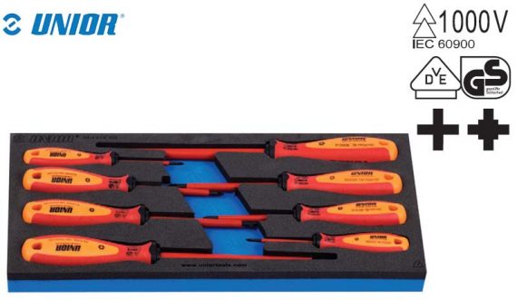 Set de surubelnite cruce izolate la 1000 V in modul SOS