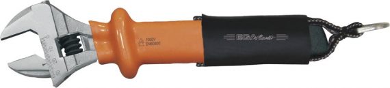 Cheie reglabila TITACROM® izolata la 1000 V cu inel pentru carabiniera, L - 200 mm