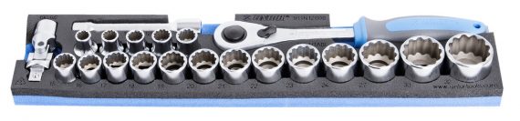 Trusa capete tubulare 1/2”