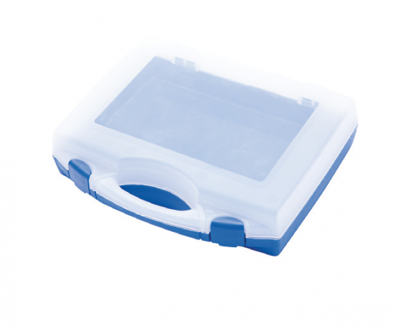 Cutie de plastic pentru capete chei tubulare, chei, dimensiune 307x260x74