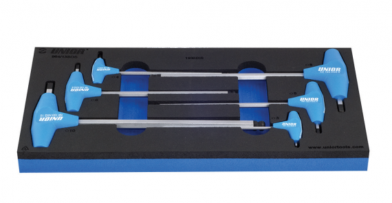 Set de surubelnite hexagonale cu maner in T in modul SOS