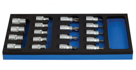 Set capete chei tubulare cu profil TX in modul SOS