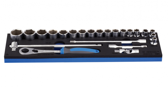 Set de capete chei tubulare 1/2" in modul SOS
