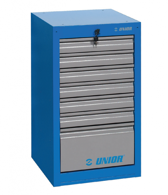 Dulap ingust pentru scule  - 8 sertare